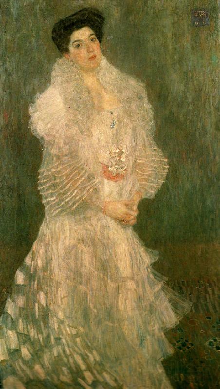 Gustav Klimt portratt av hermine